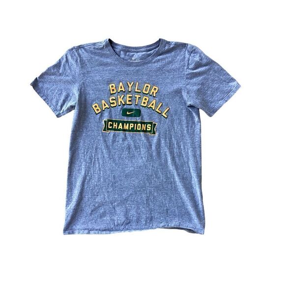 Baylor Basketball Champions Nike Tee Size Small Big 12 basketball - Picture 1 of 3